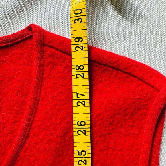 Vintage Geiger 100% Wool Vest Mens 42 Austria 5-Button Melrose Pockets Grandpa - Picture 16 of 16